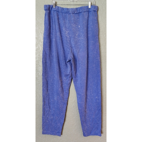 New Kendall & Kylie High Rise Sweat Pants Blue - Picture 4 of 13